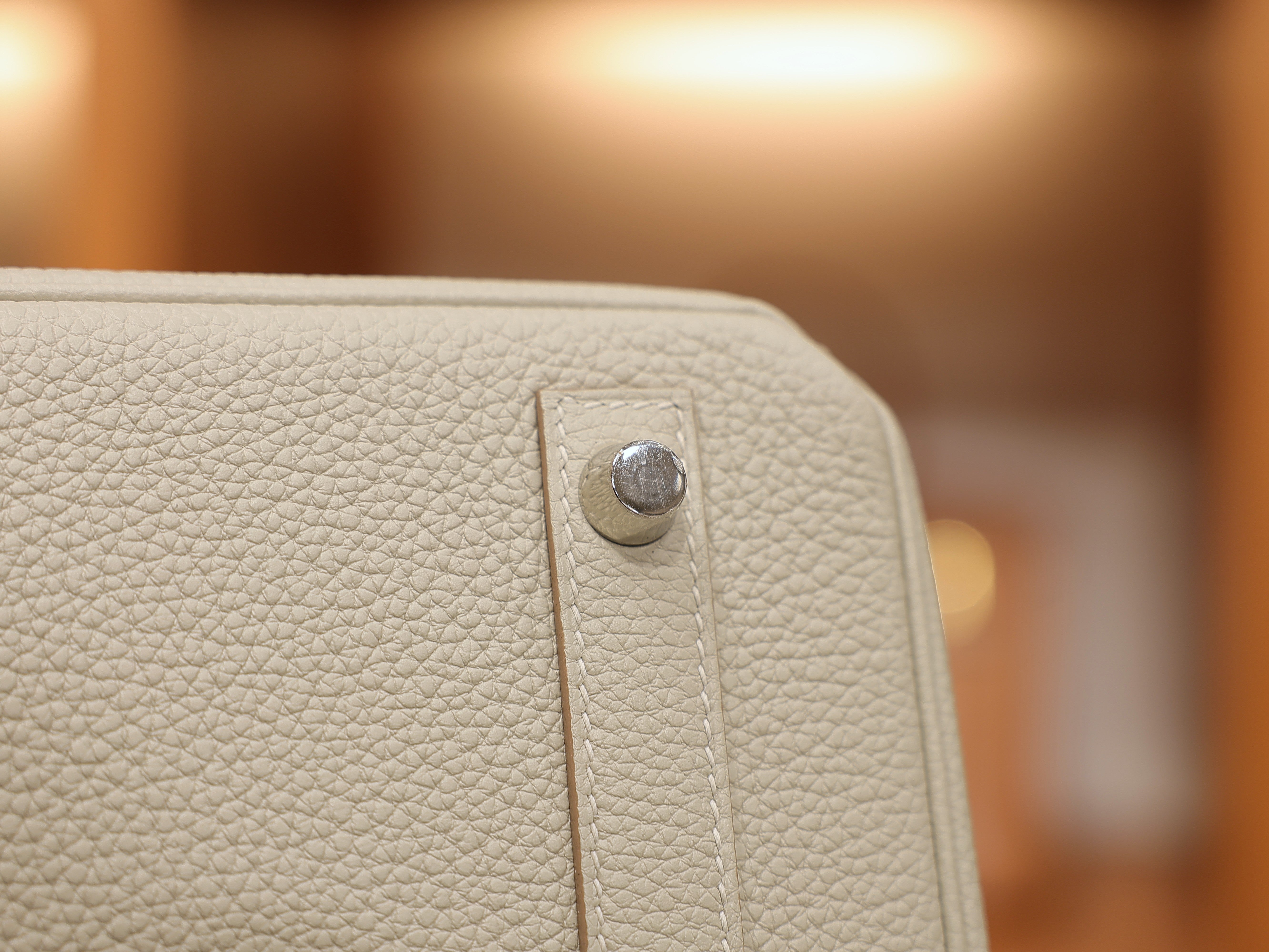 Birkin 30 togo gris perle PHW