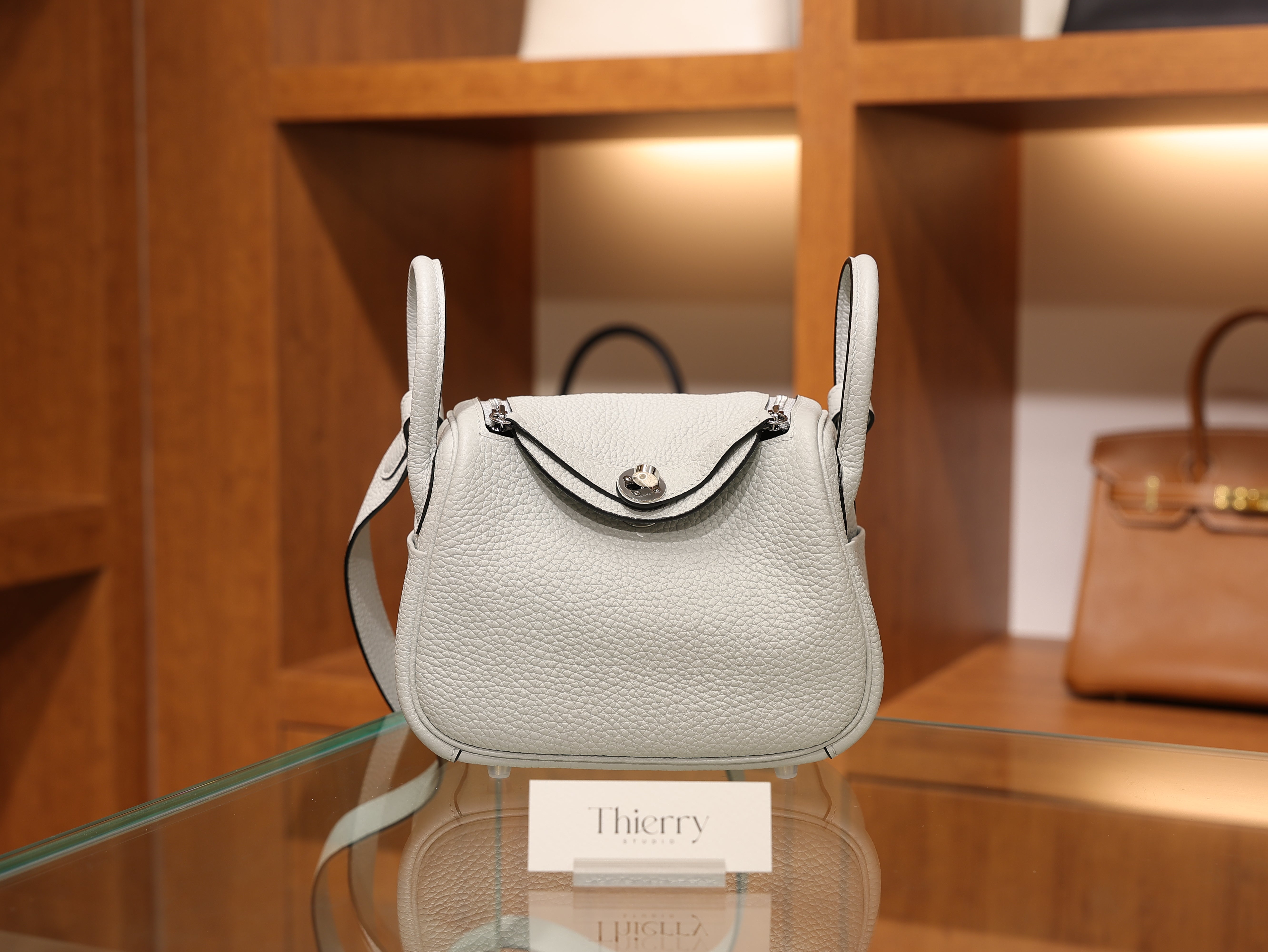 Lindy mini clemence blue pale PHW