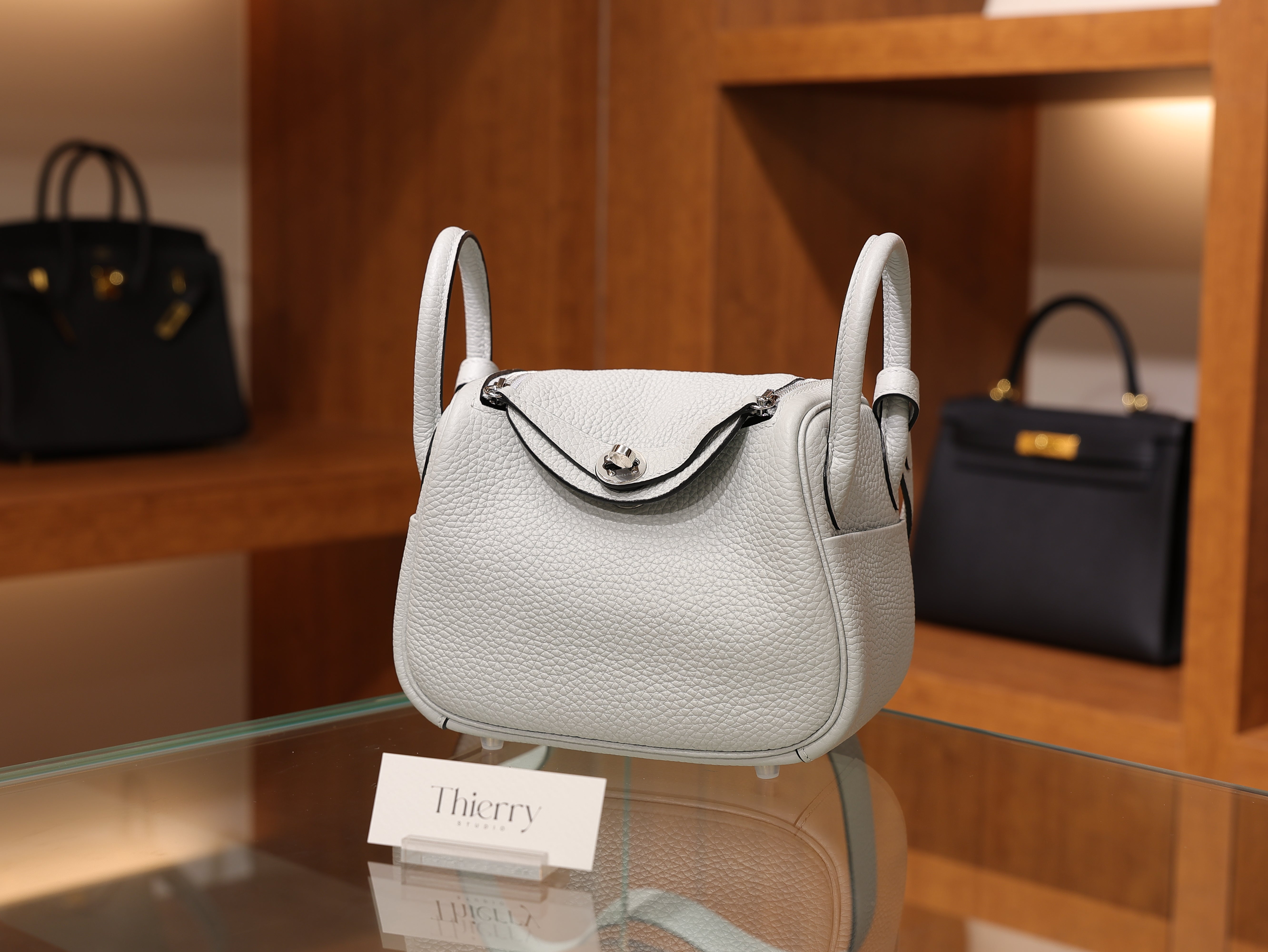 Lindy mini clemence blue pale PHW
