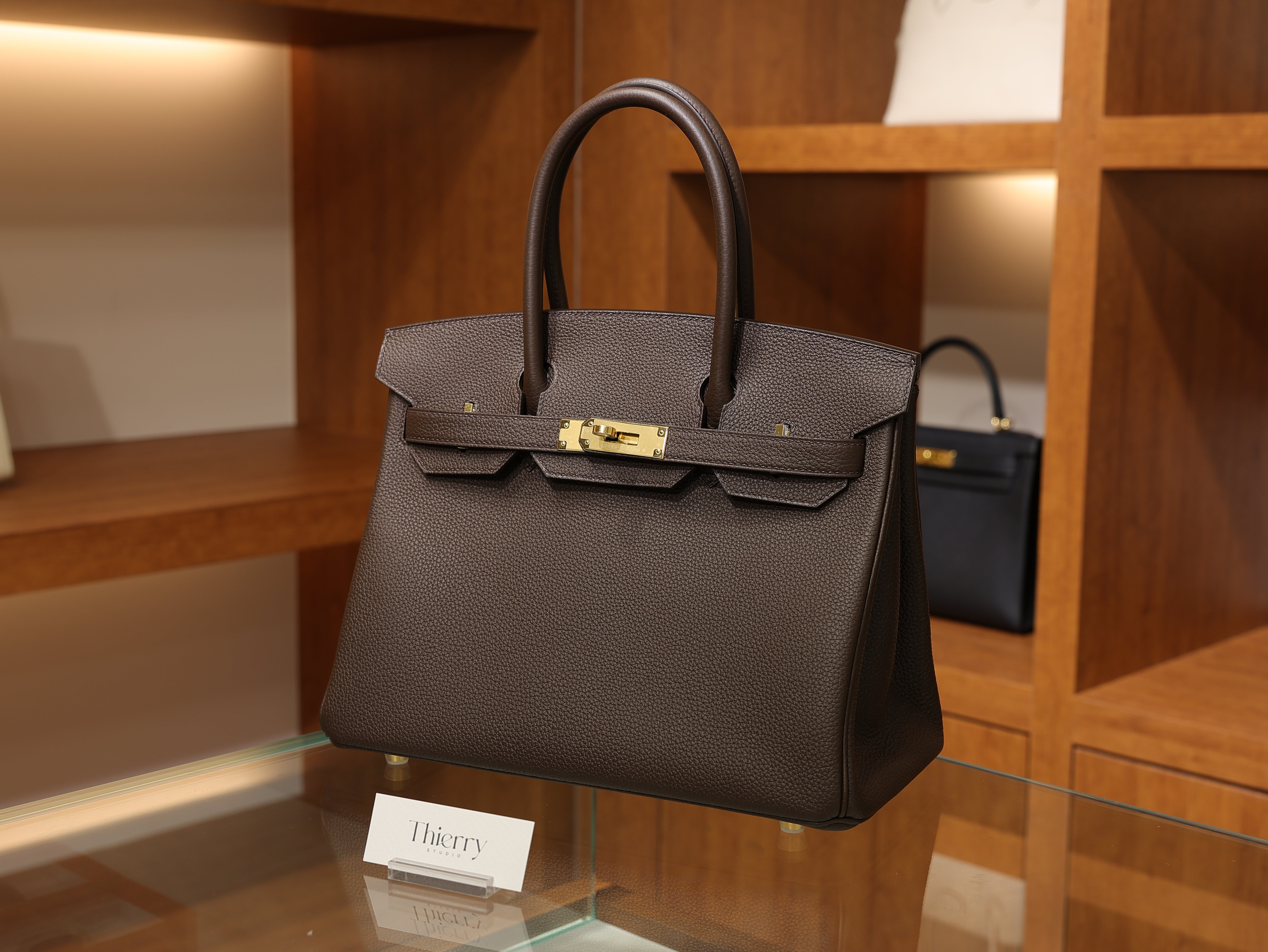 Birkin 30 togo chocolate GHW