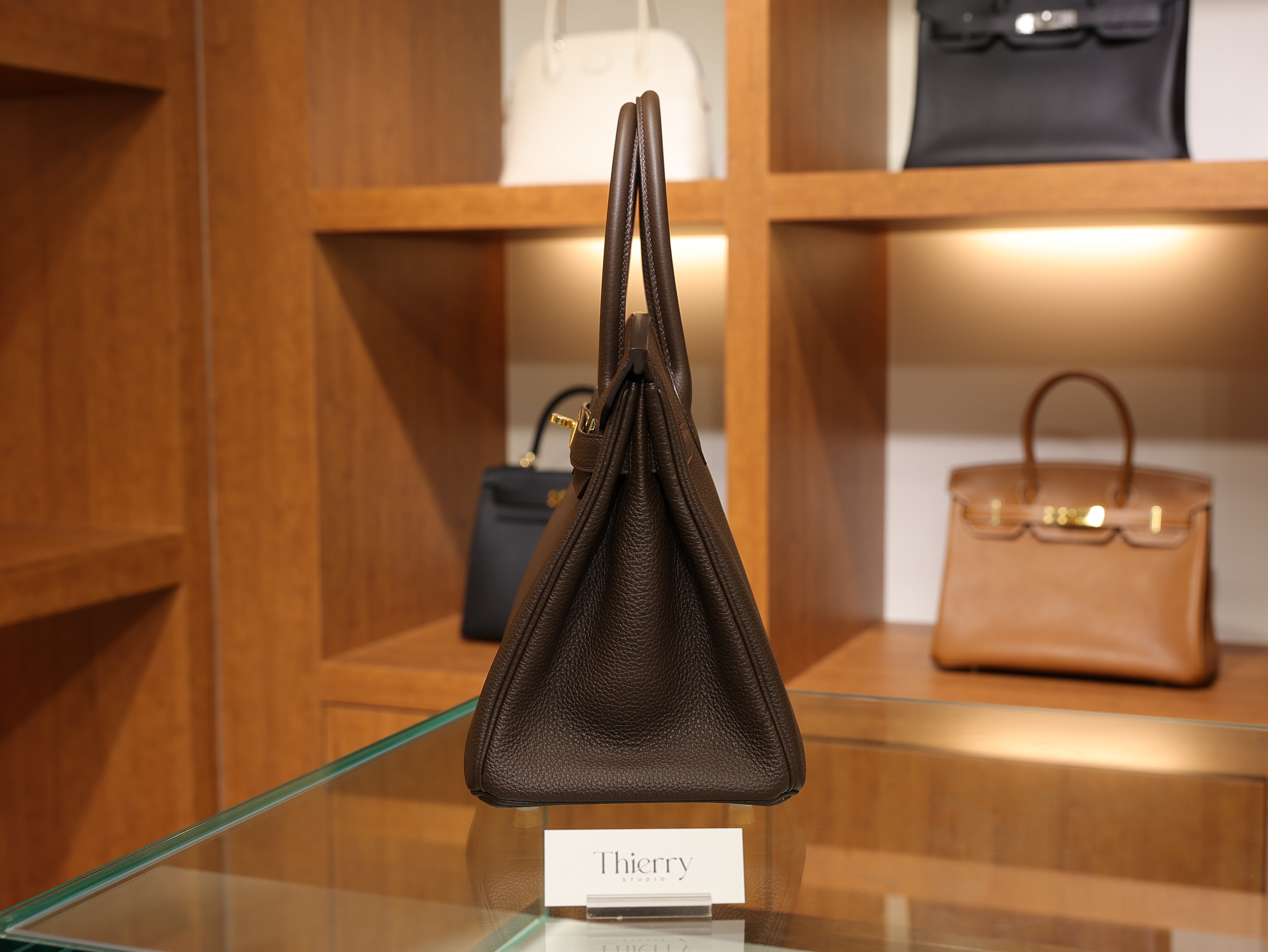Birkin 30 togo chocolate GHW
