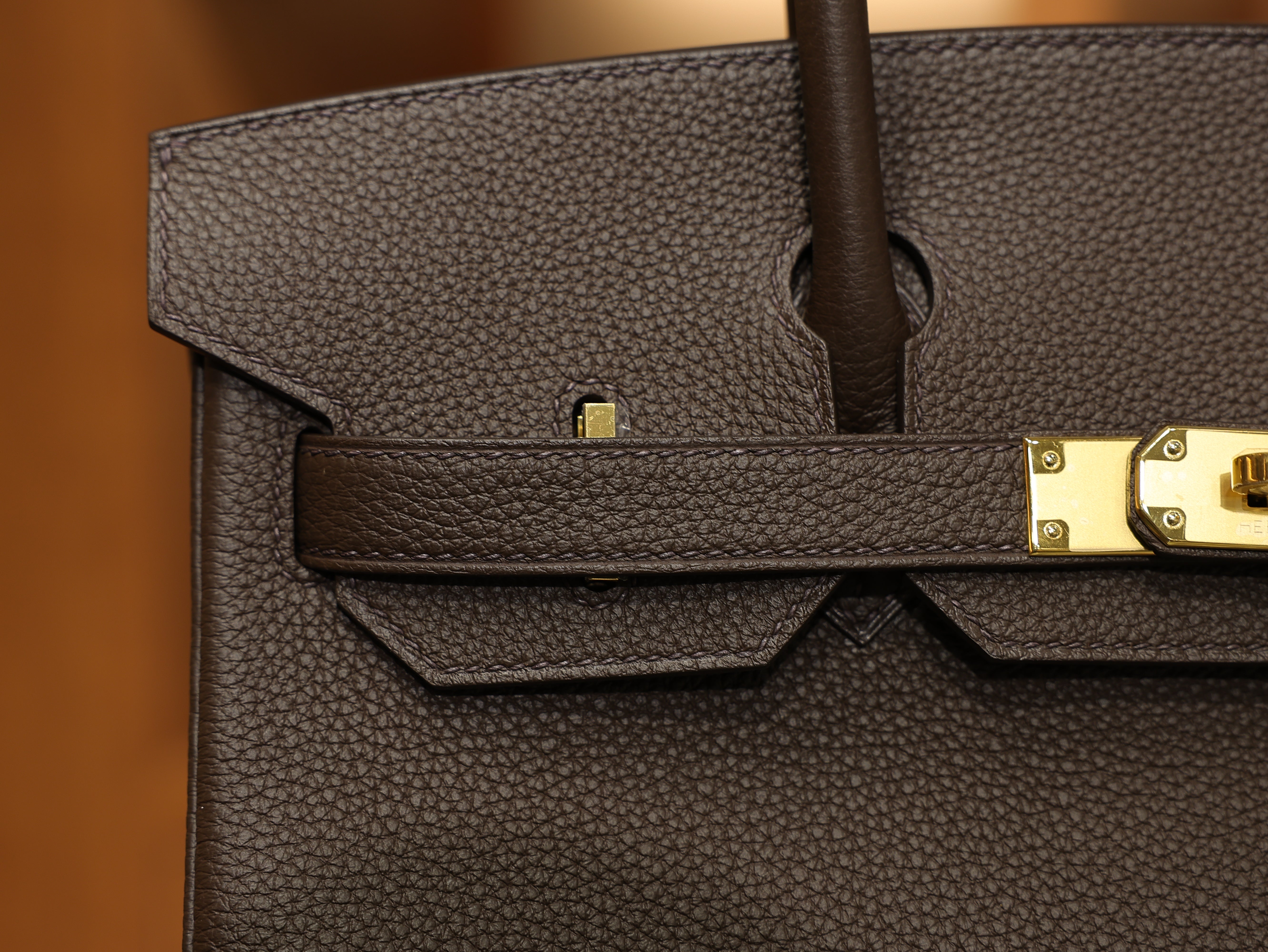 Birkin 30 togo chocolate GHW