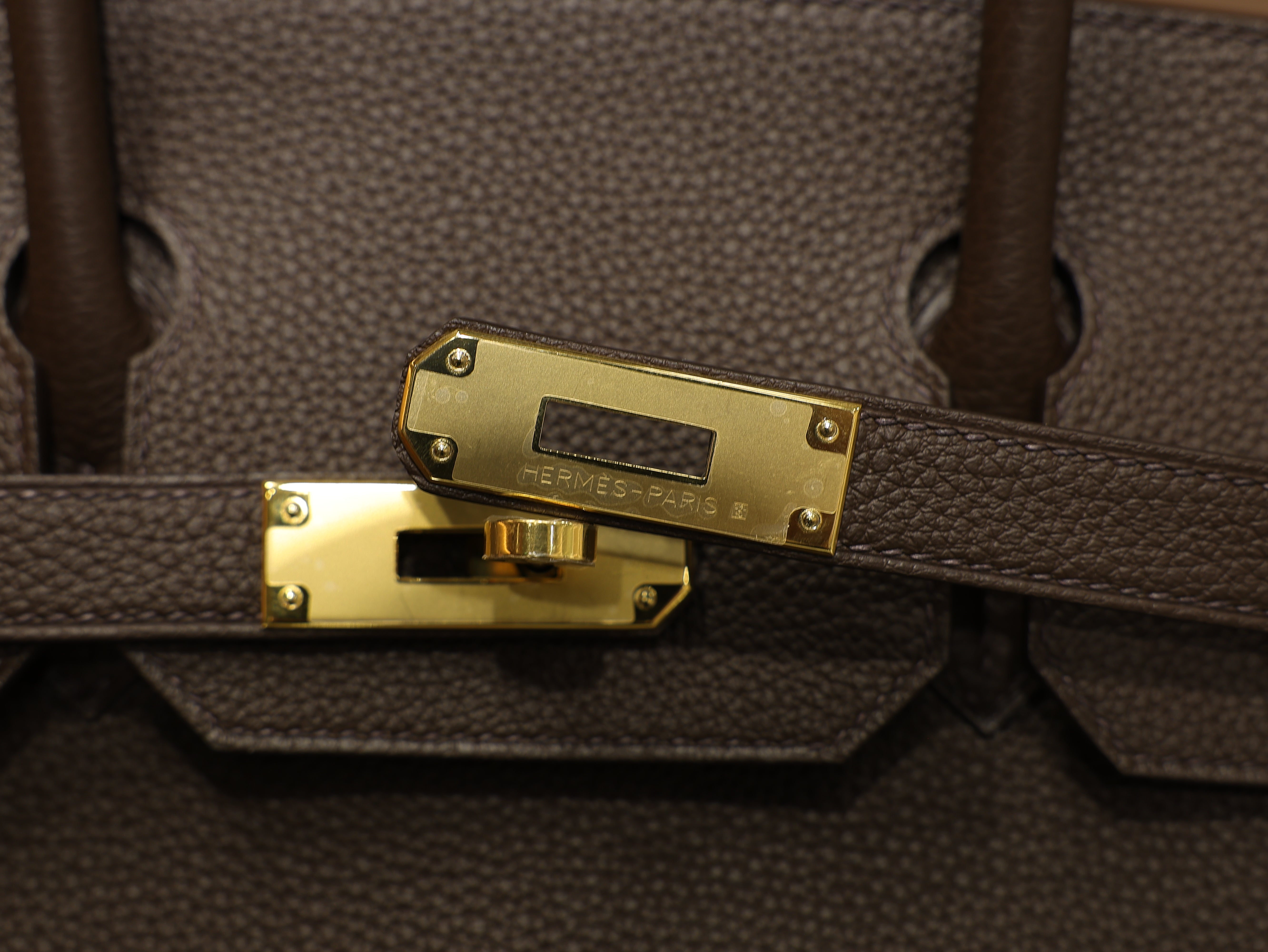 Birkin 30 togo chocolate GHW