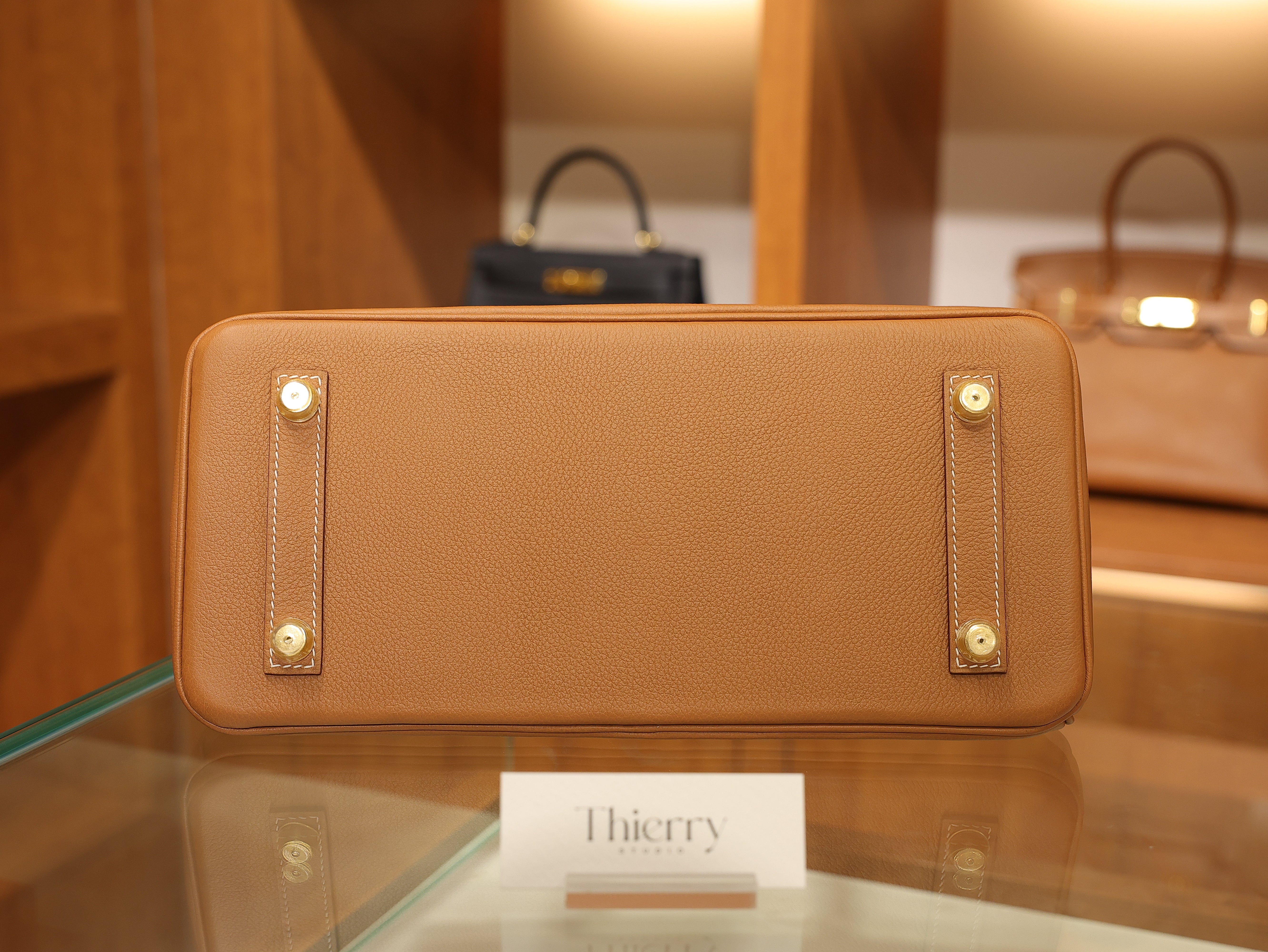 Shoulder birkin 29 evercolor gold GHW