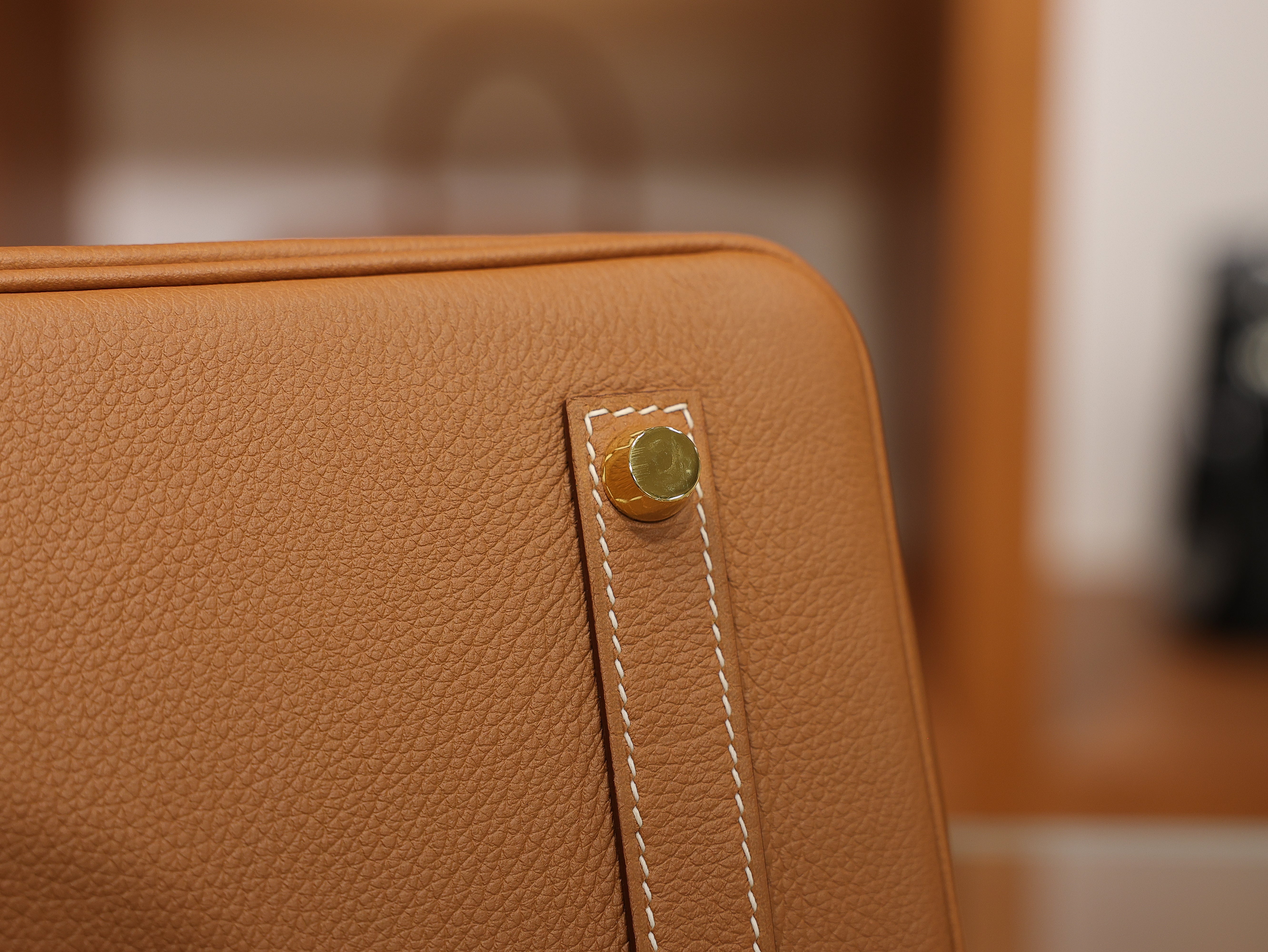 Shoulder birkin 29 evercolor gold GHW