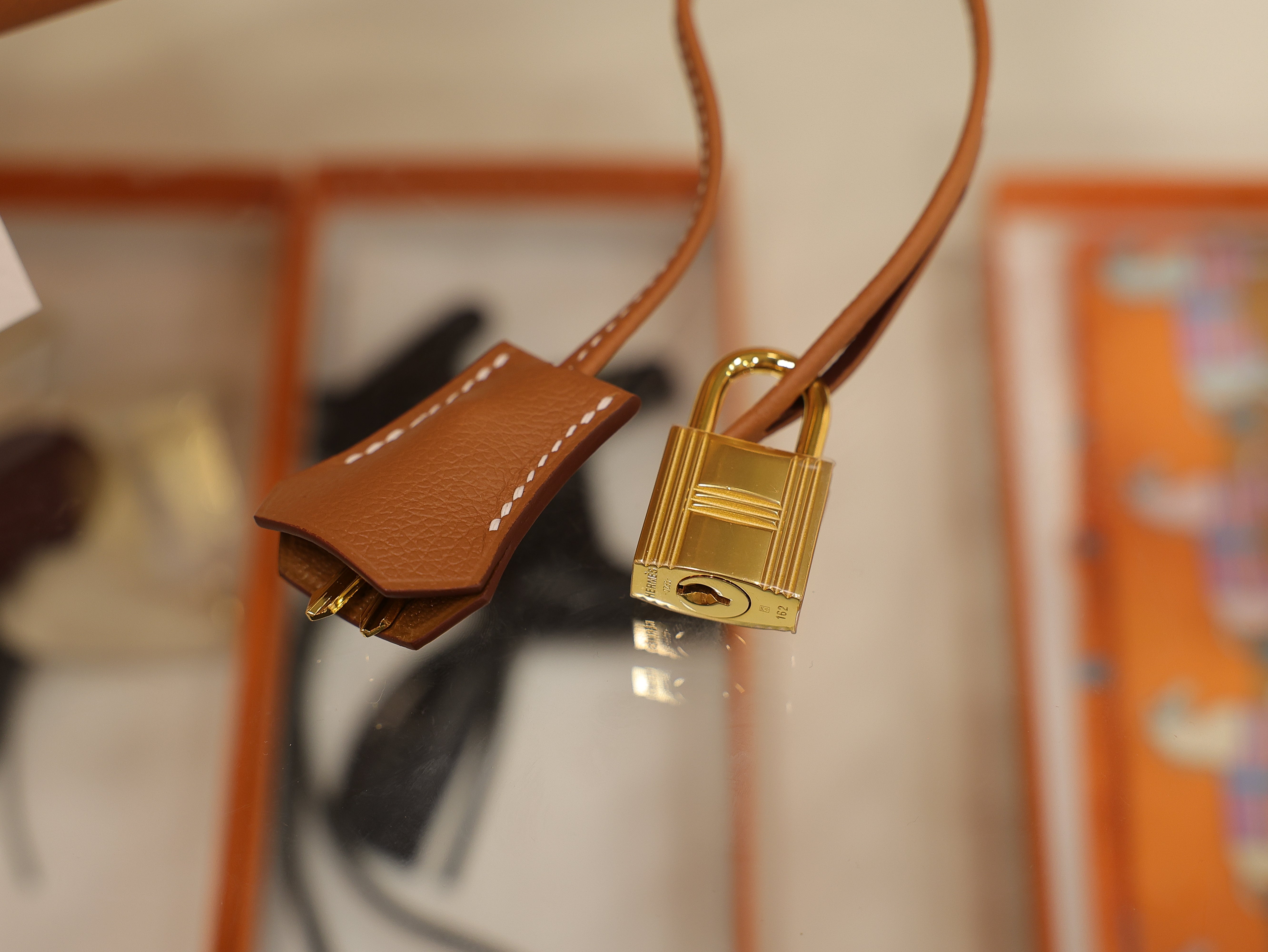 Shoulder birkin 29 evercolor gold GHW