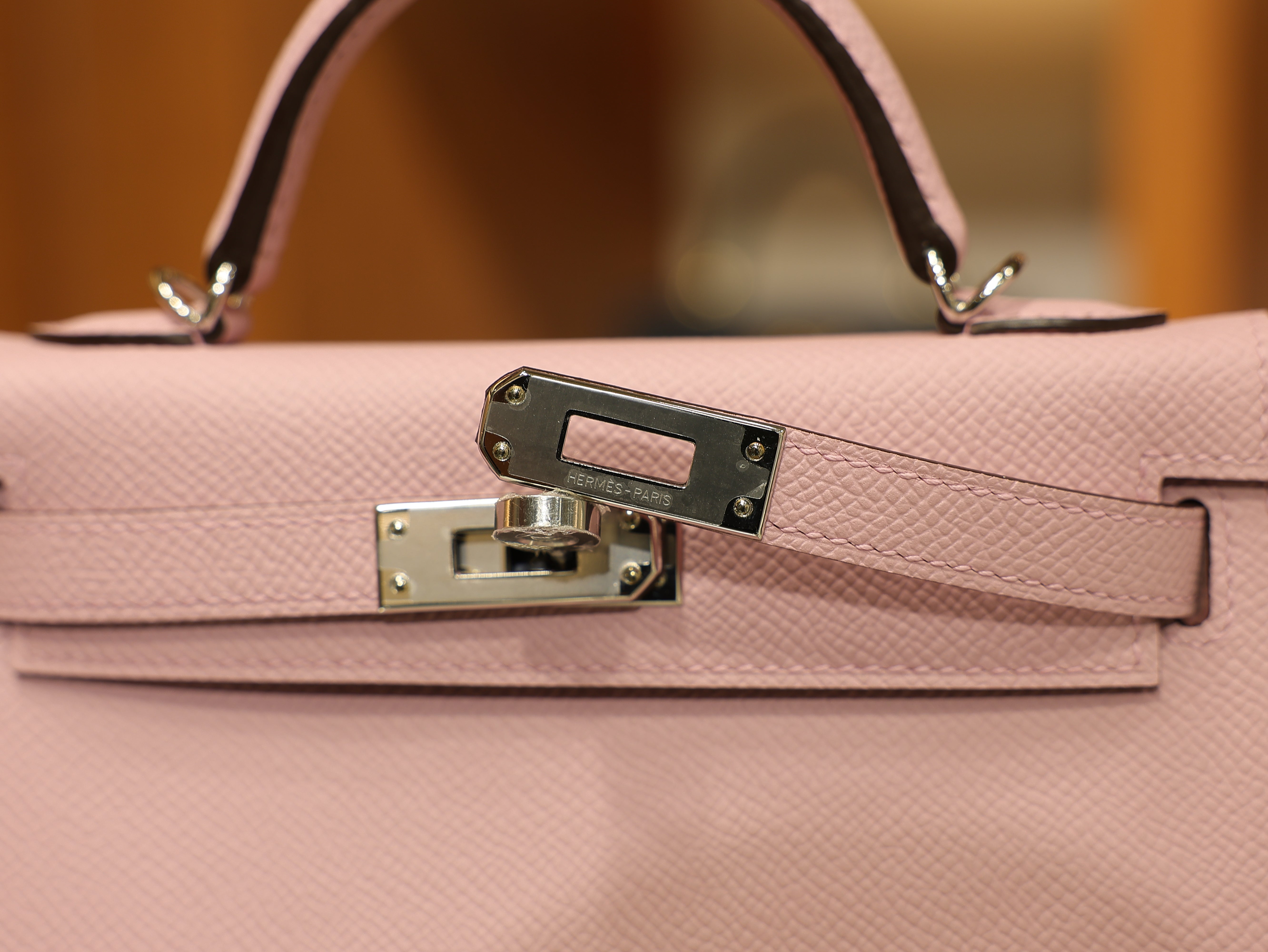 Kelly mini 2 epsom mauve sylvestre PHW