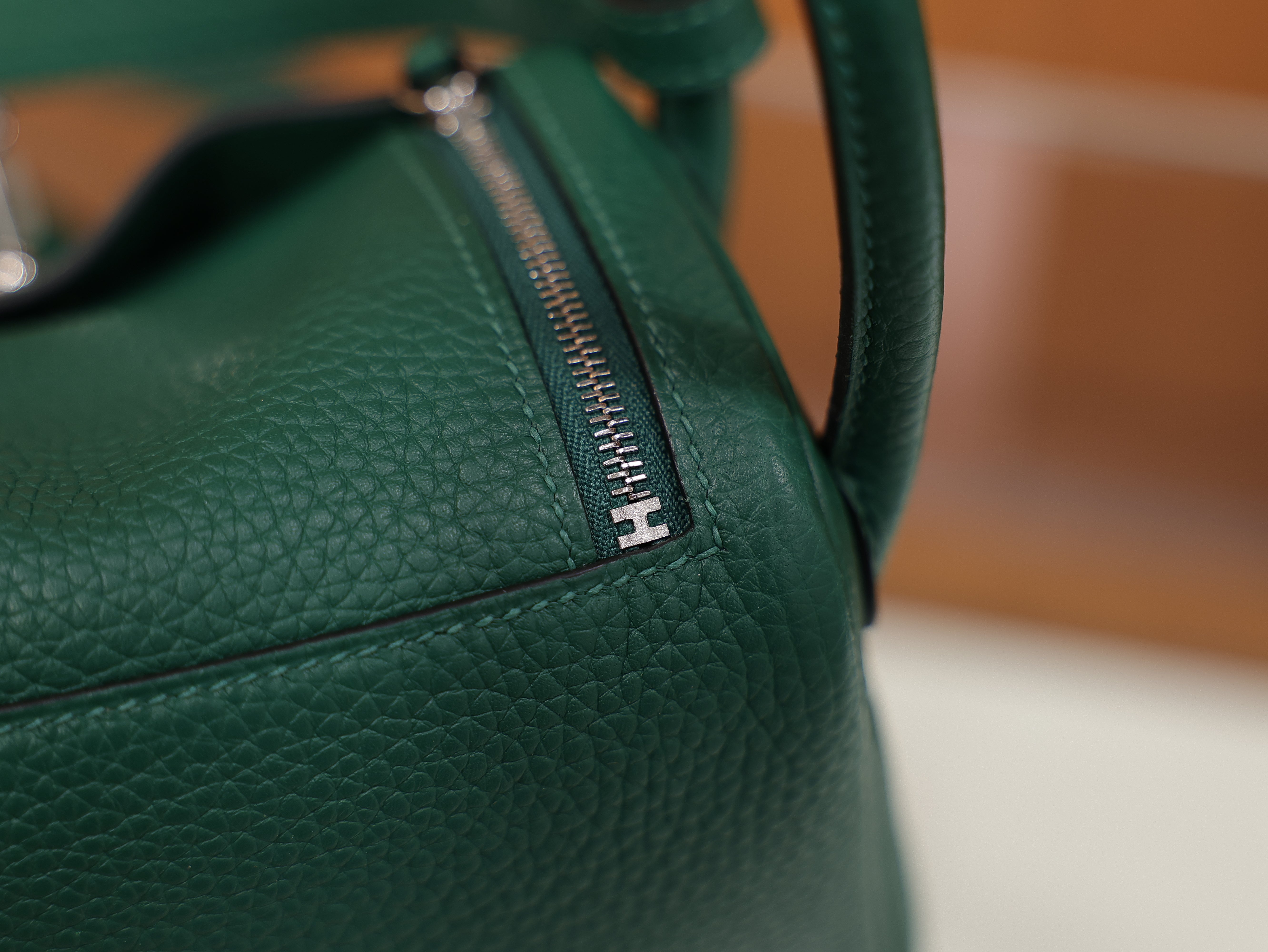 Lindy mini clemence malachite PHW