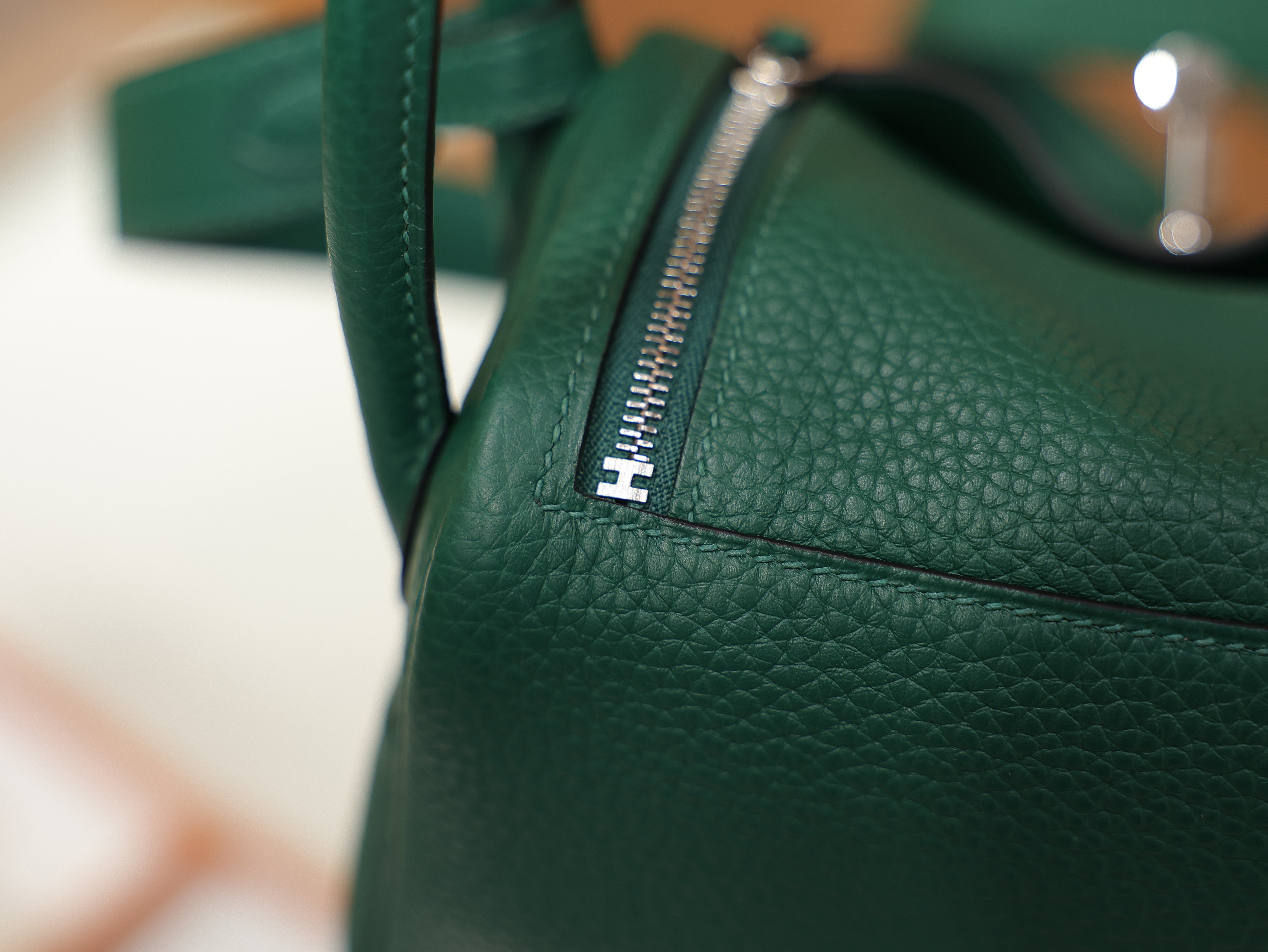 Lindy mini clemence malachite PHW