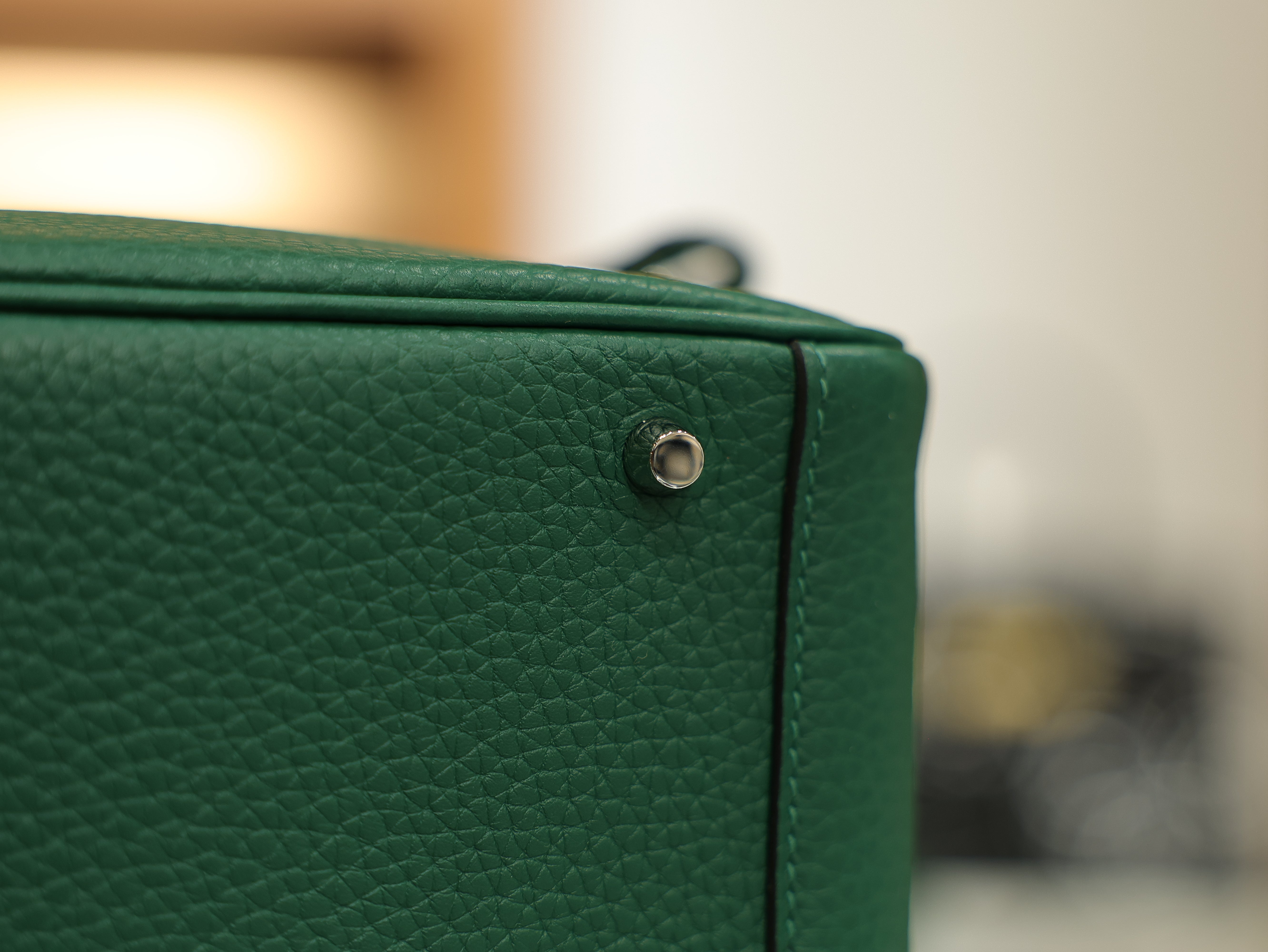 Lindy mini clemence malachite PHW
