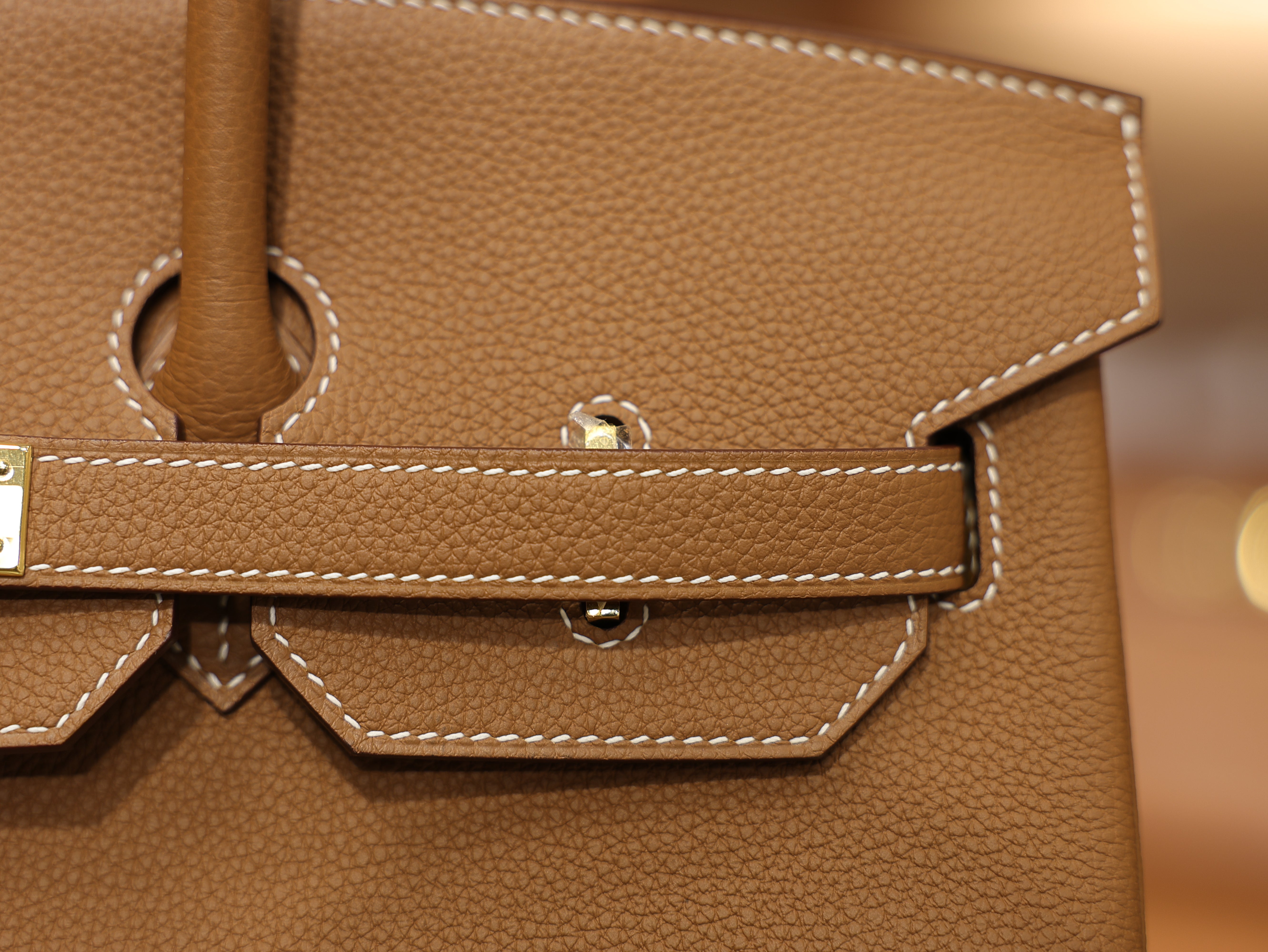 Birkin 35 togo gold GHW